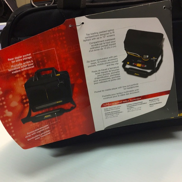 New Targus Top Loading Laptop Case Traveling Bag - Picture 10 of 10